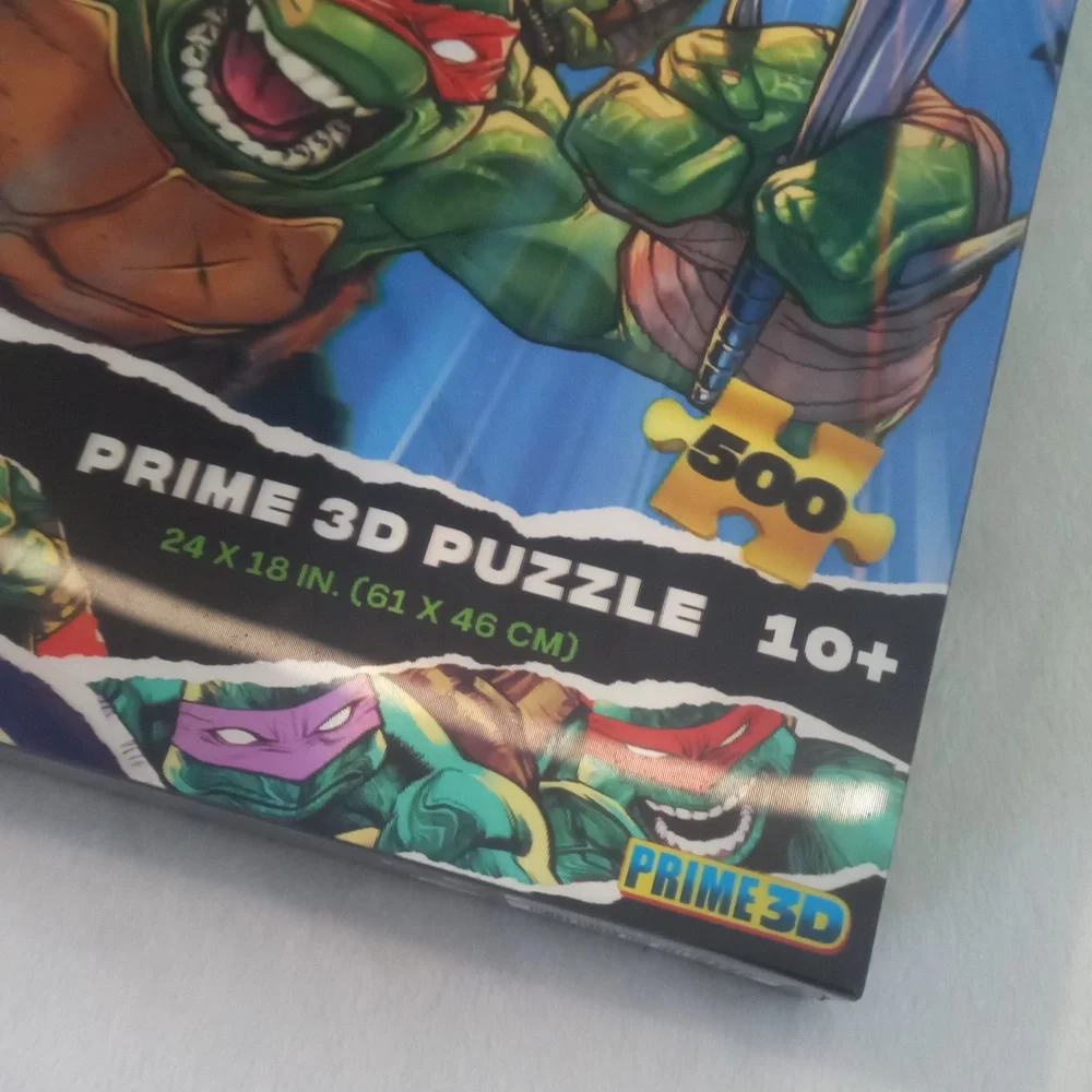 Ninja turtles 3D puzzles
